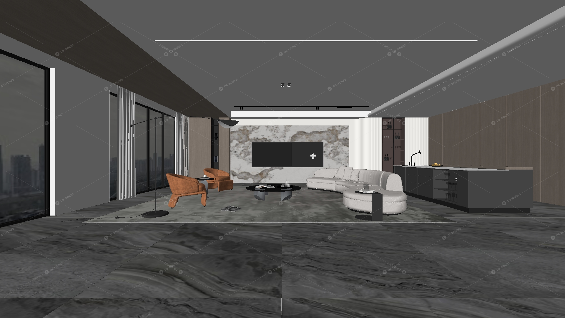 Floor Lamps 3D Models