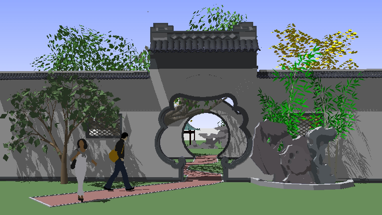 Chinese Courtyard Landscapes