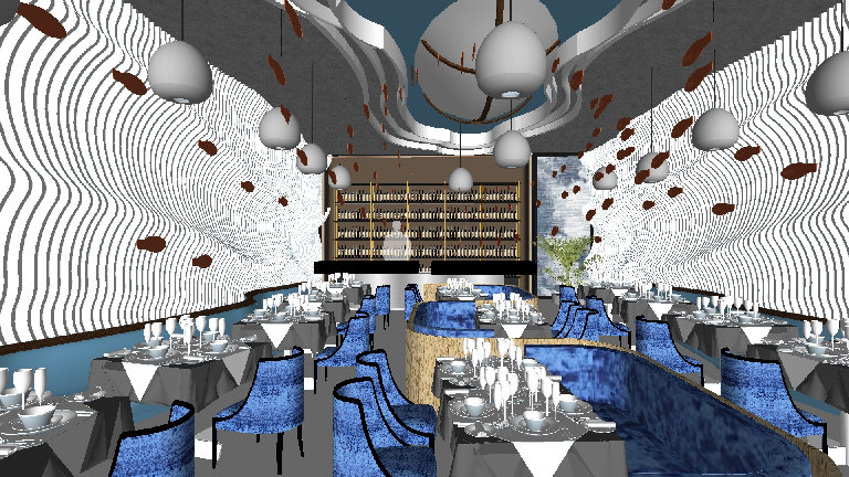 Modern Western Restaurant