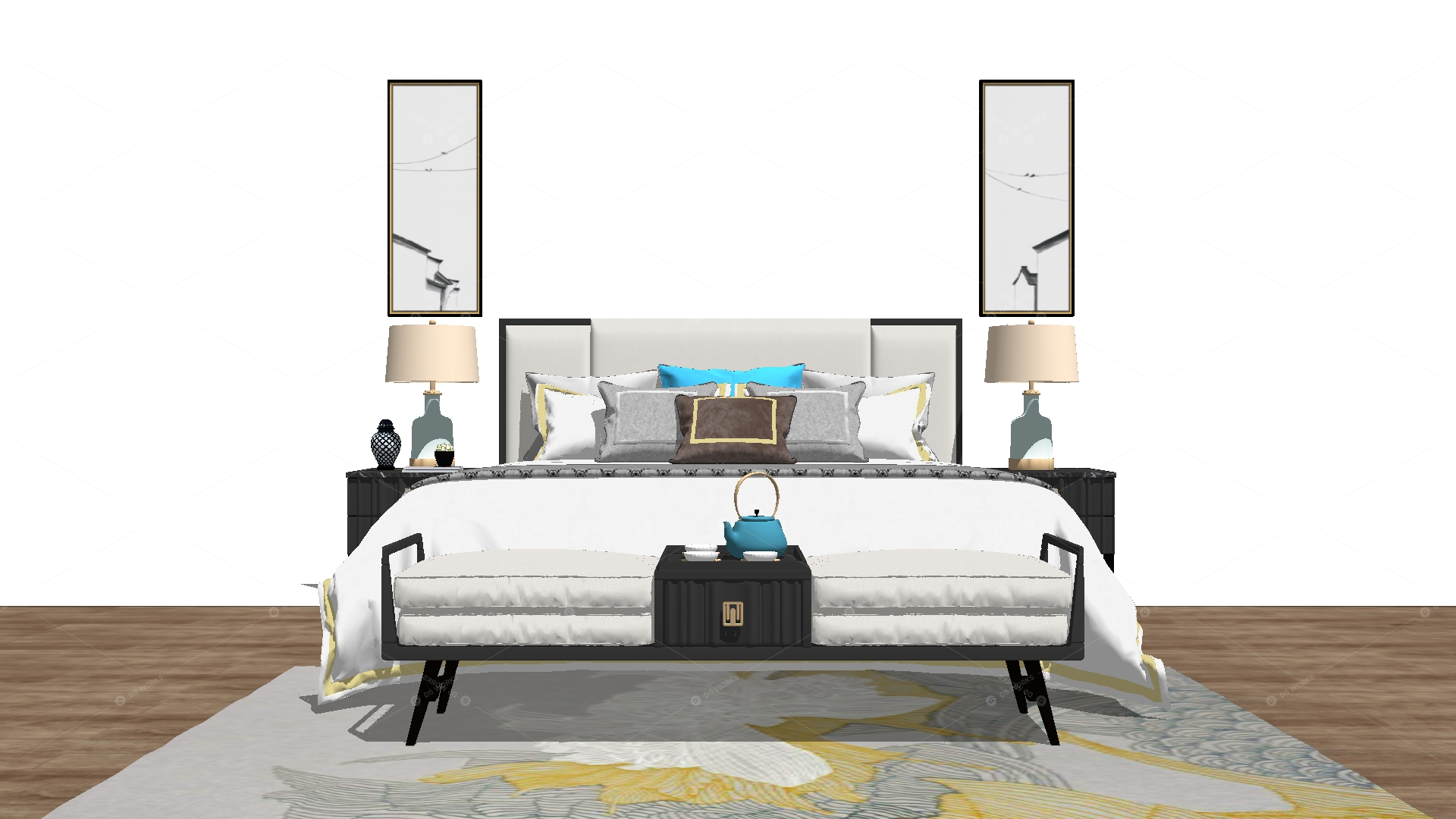Furniture Sets 3D Models