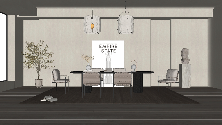 Modern Dining Room (Home)