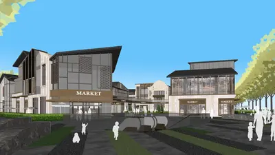 Chinese Commercial Landscape