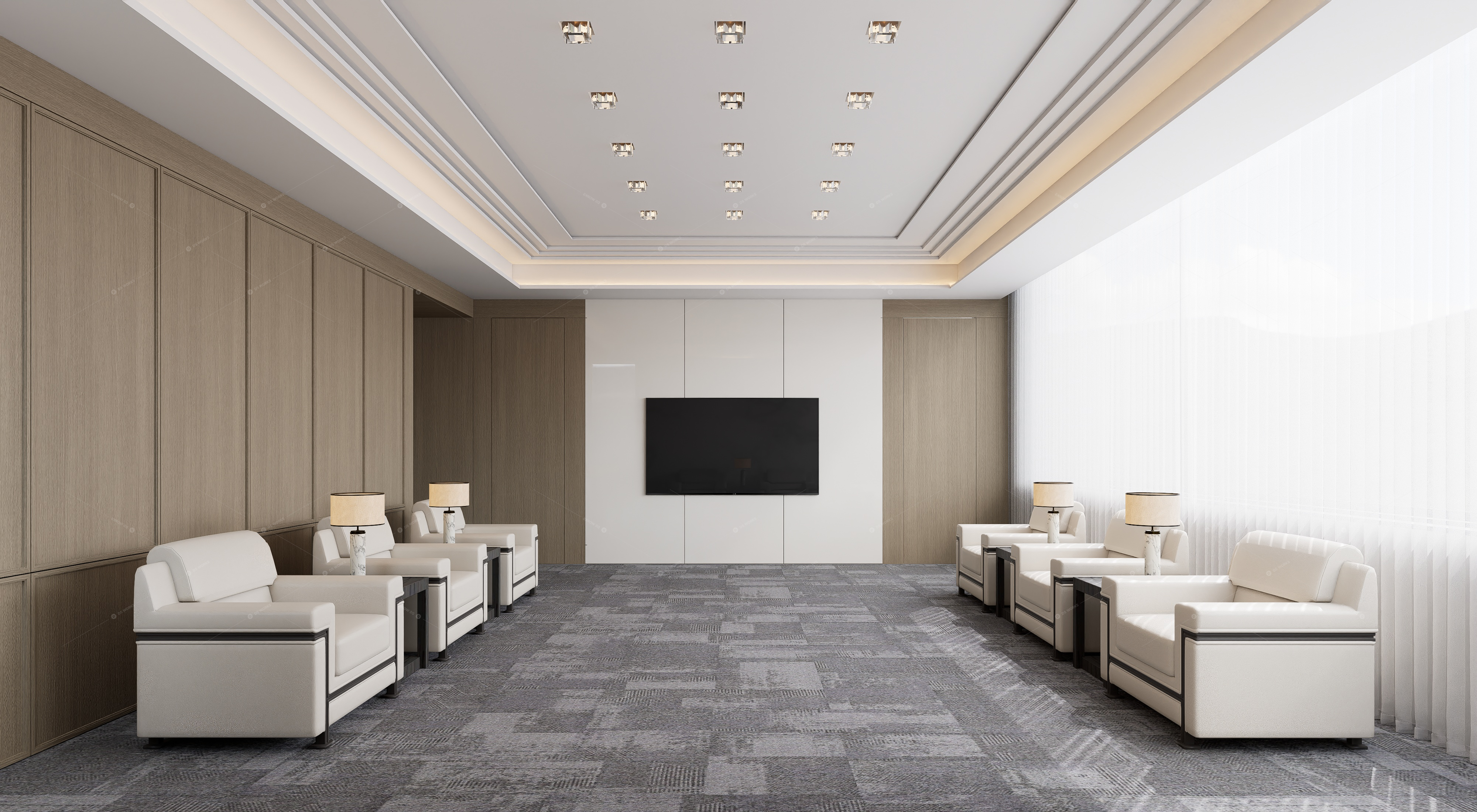 Common Spaces 3D Models