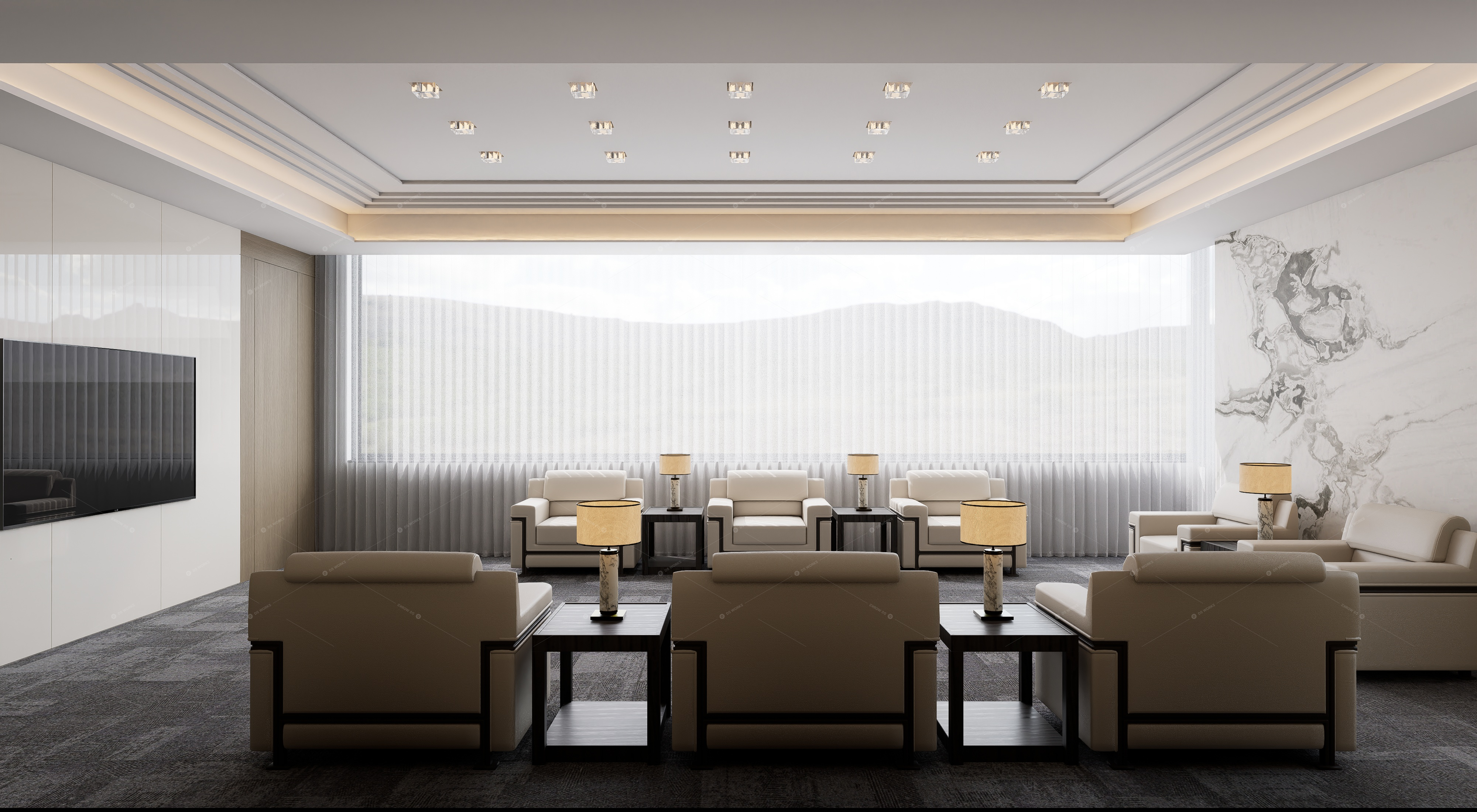 Common Spaces 3D Models 3