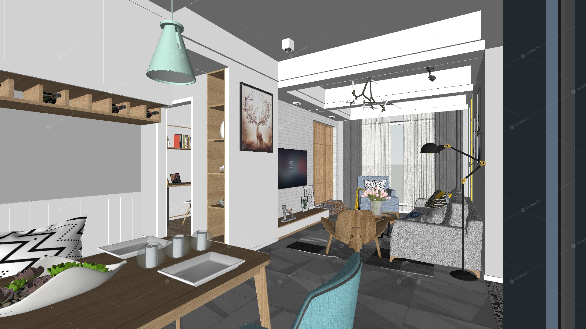 Living Rooms 3D Models 4