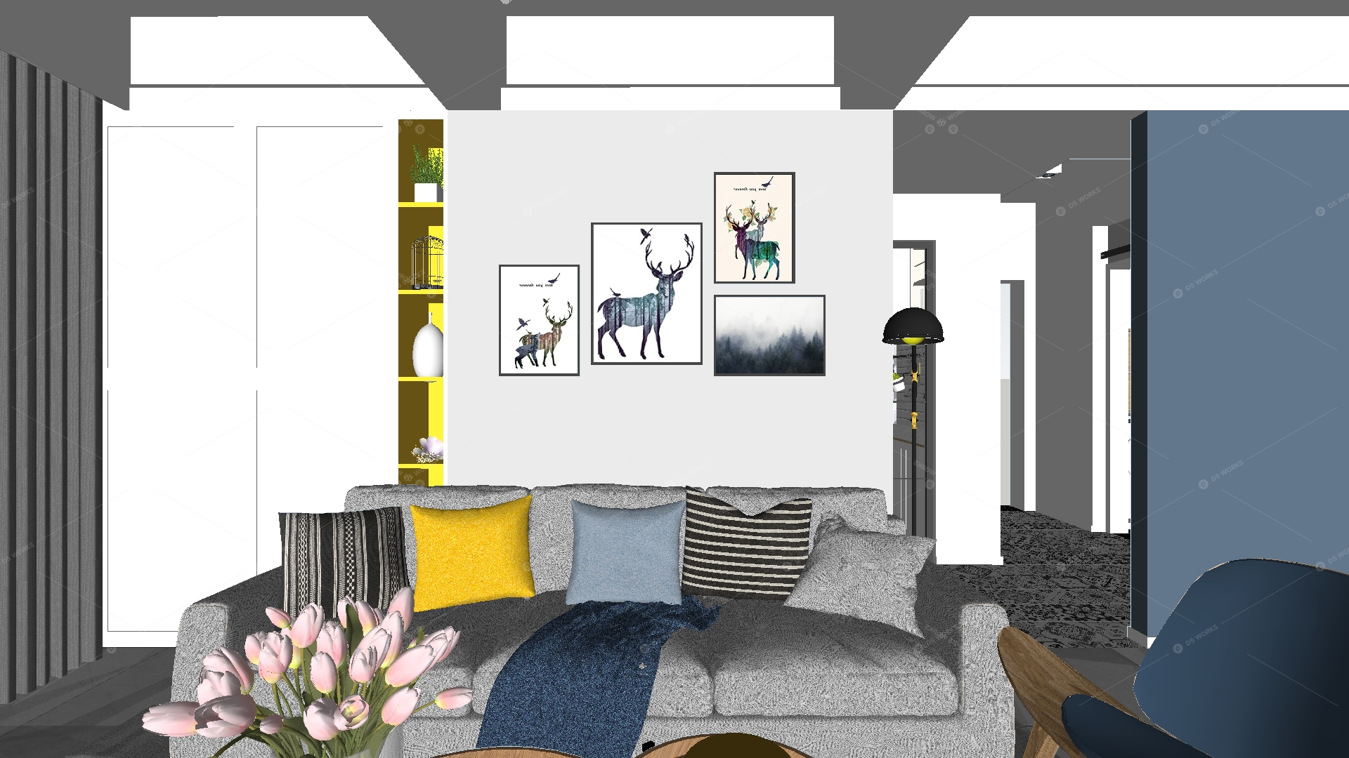 Living Rooms 3D Models