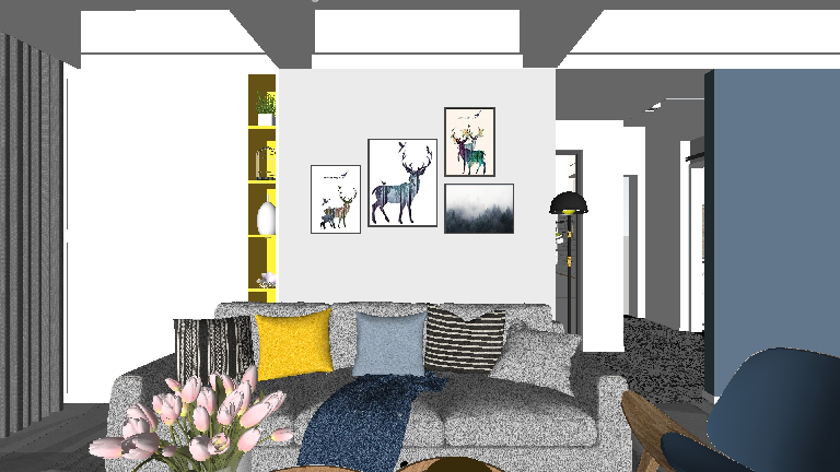 Modern Home Living Room