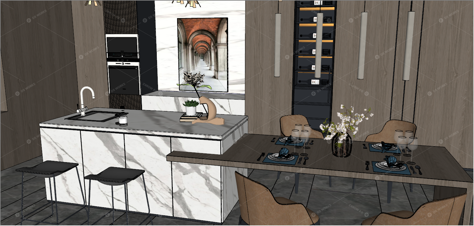 Furniture Sets 3D Models 3