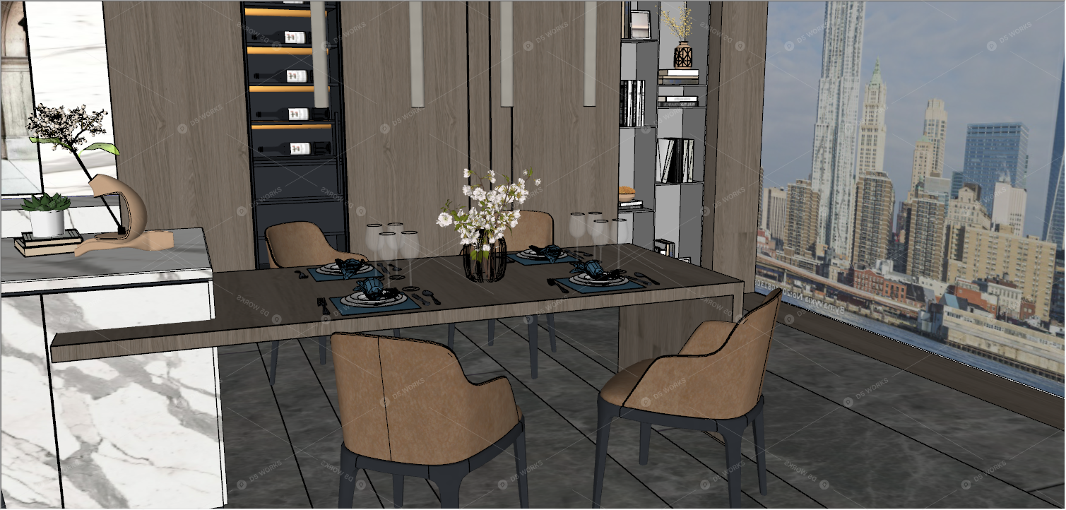 Furniture Sets 3D Models 4