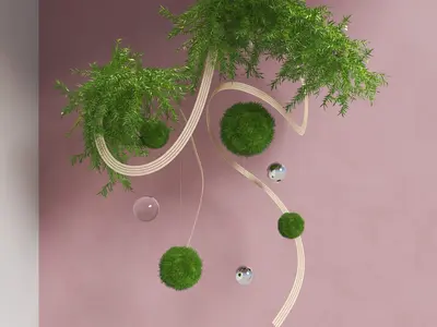 Wooden Art Installation