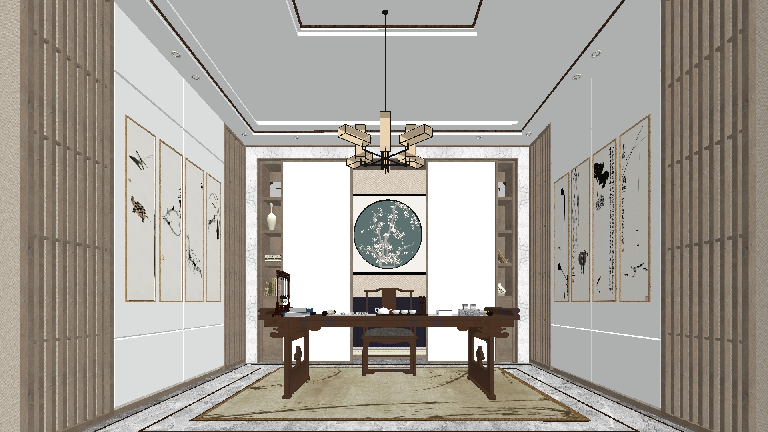 Chinese Study Room
