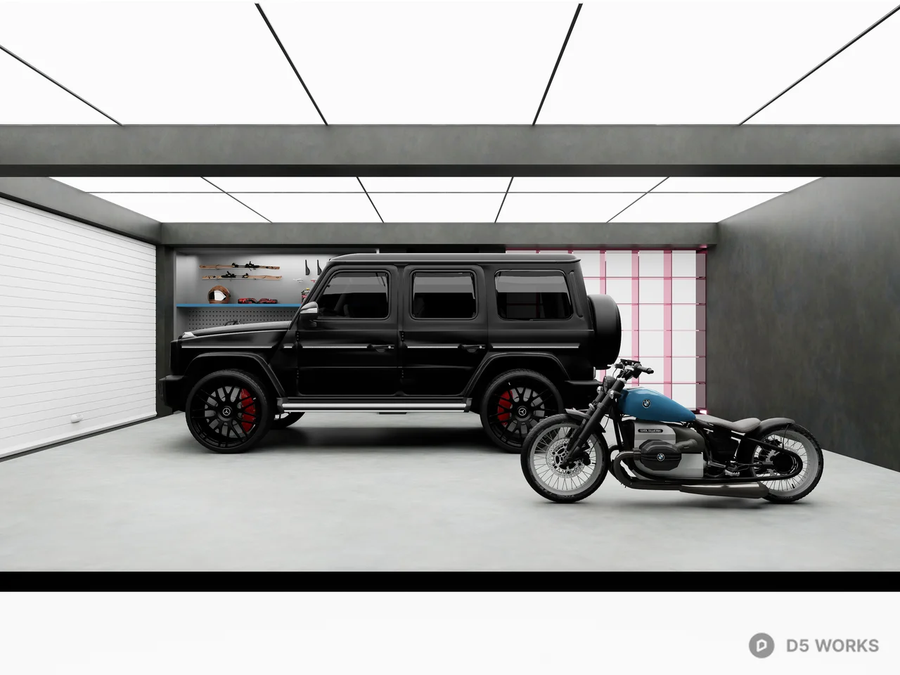 Underground Parking 3d model - Image 1
