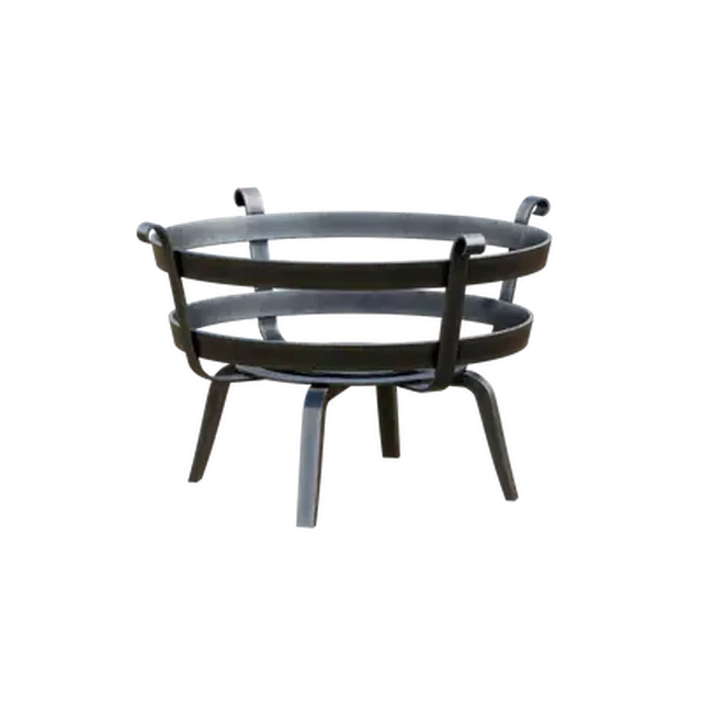 Medieval Wrought Iron Fire Basket 3d model