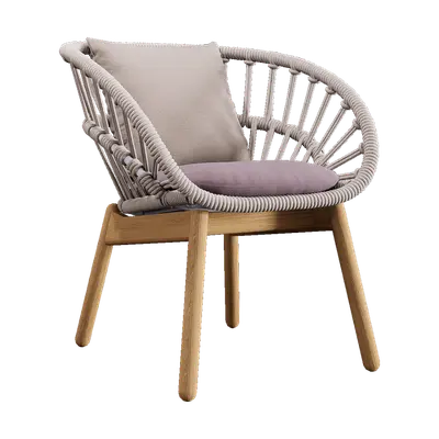 Cala Dining Chair 01 3d model