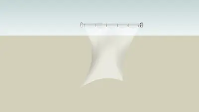 Modern Chinese Sheer Curtain