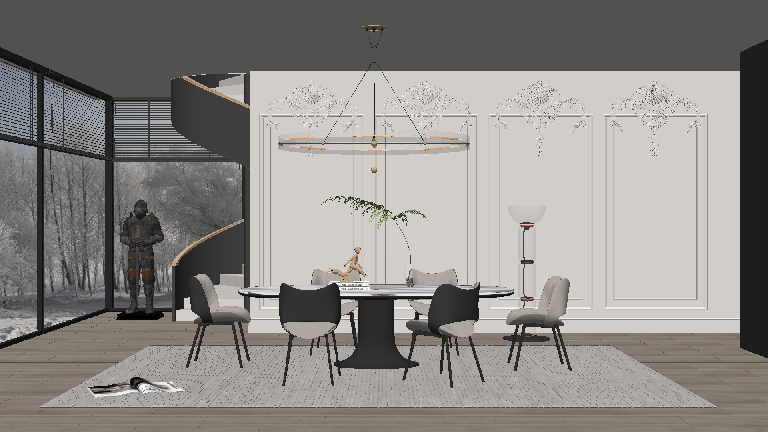 Traditional Dining Room (Home)