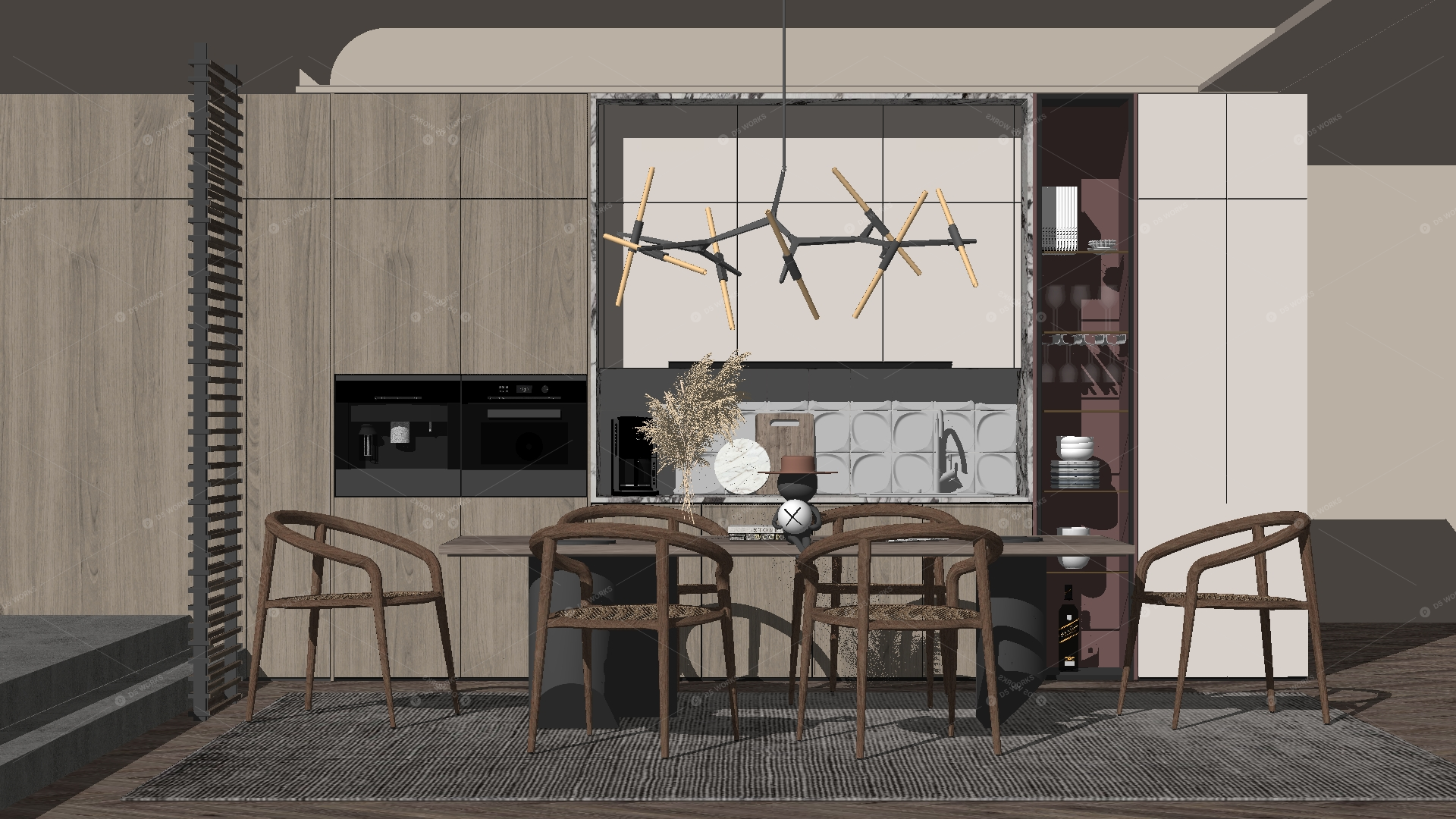 Dining Rooms 3D Models