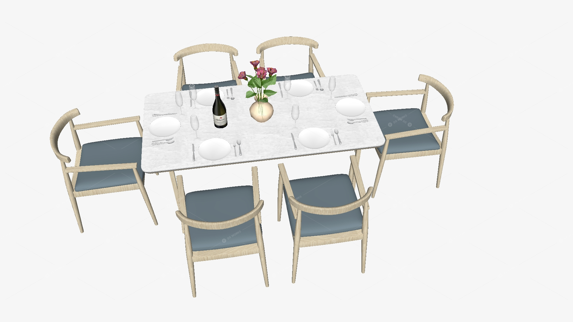 Furniture Sets 3D Models