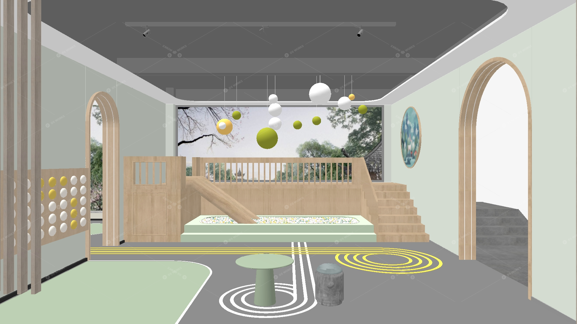 Modern Activity Room
