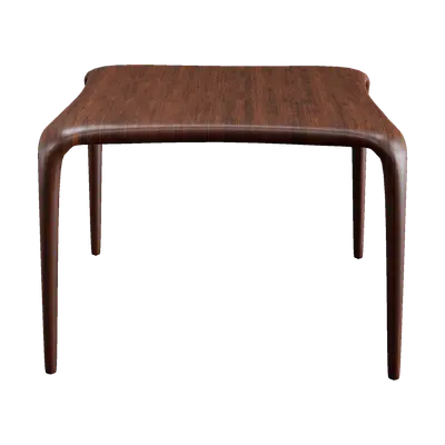 modern solid wood minimalist coffee table