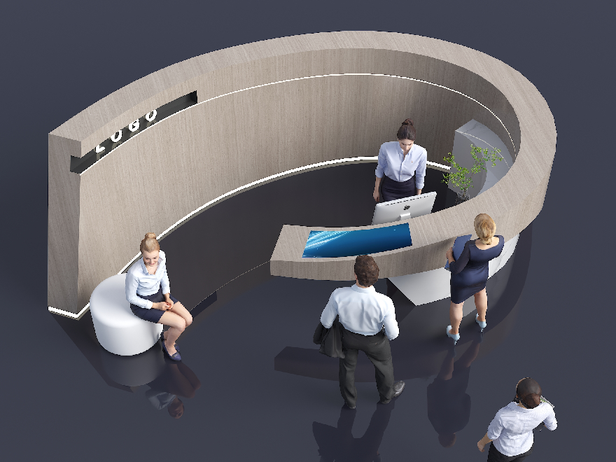 Modern Reception Area