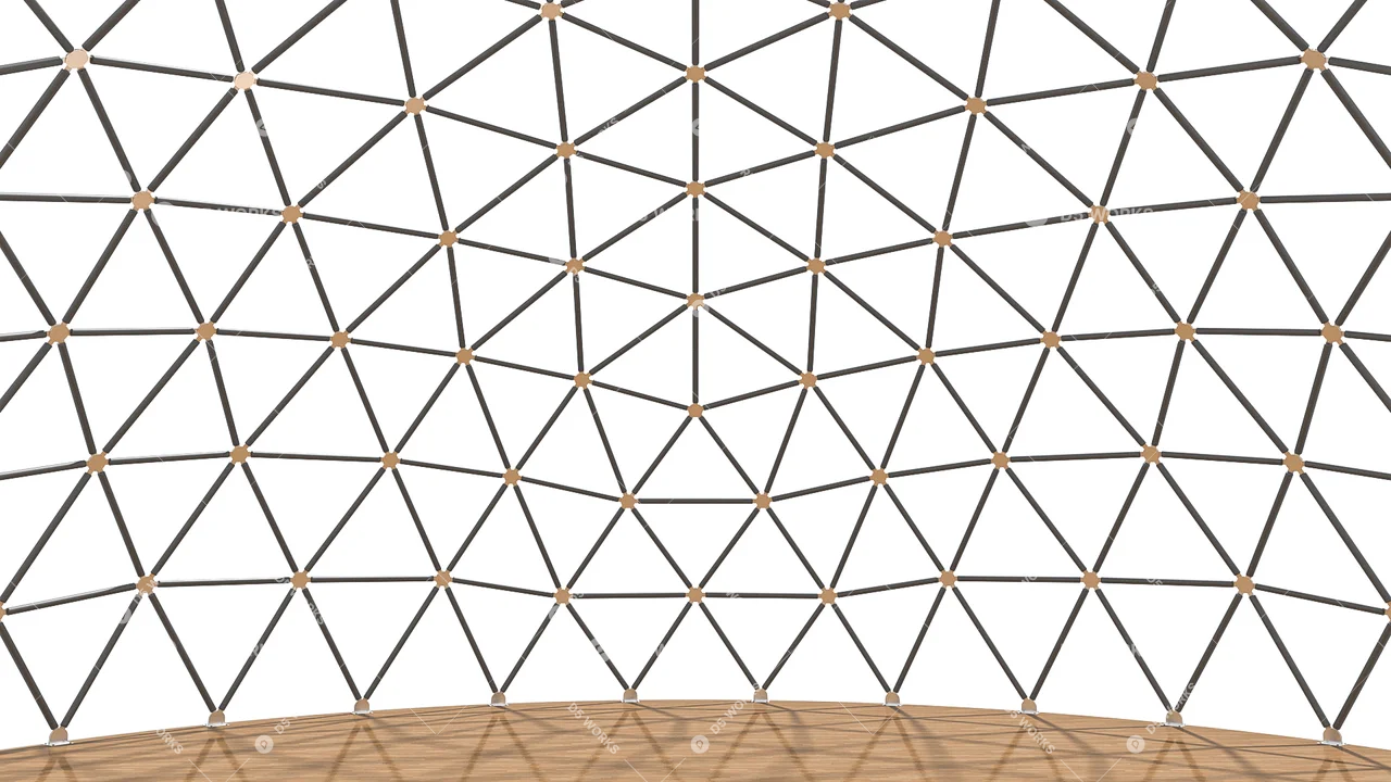 Modern  Landscape Structures 3d model thumbnail 5