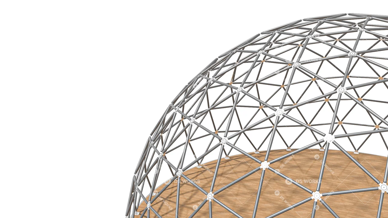 Modern  Landscape Structures 3d model thumbnail 7