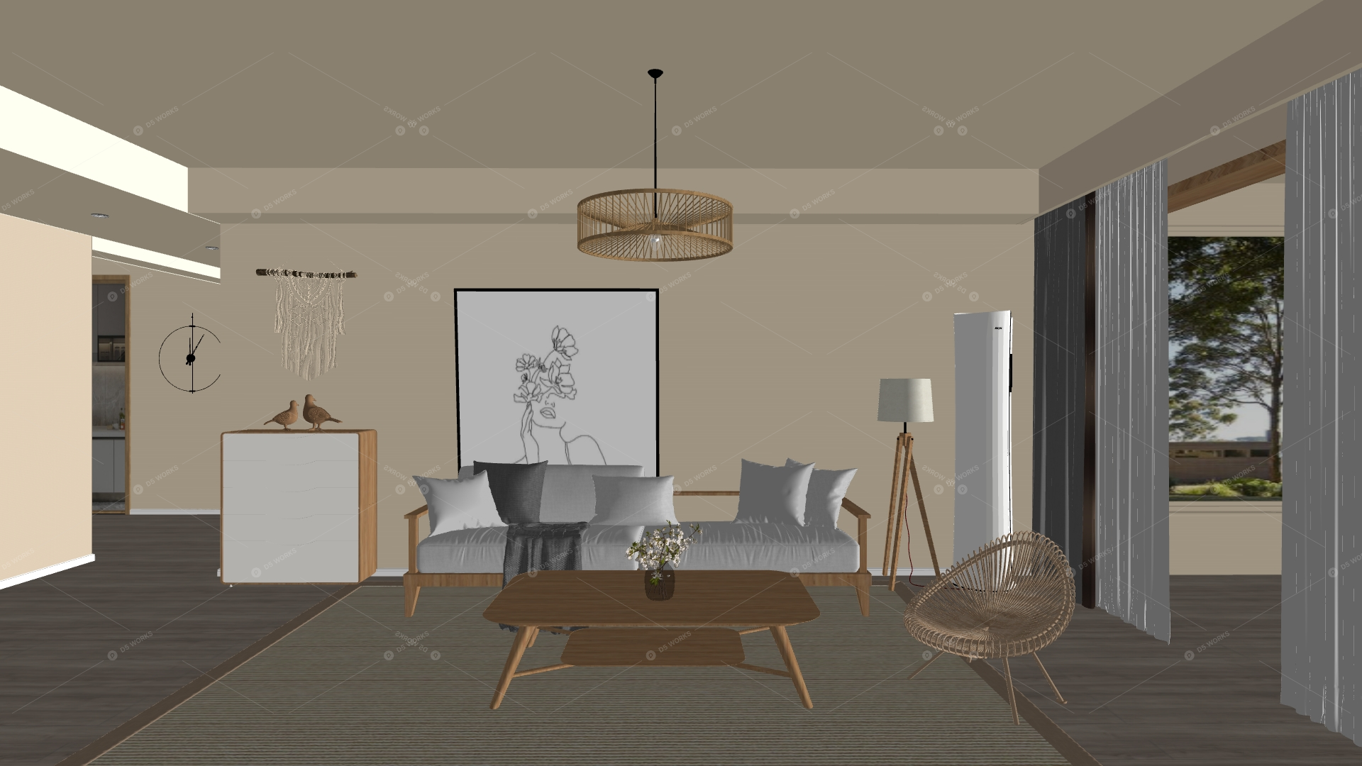 Living Rooms 3D Models