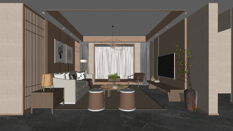 Scandinavian Home Living Room