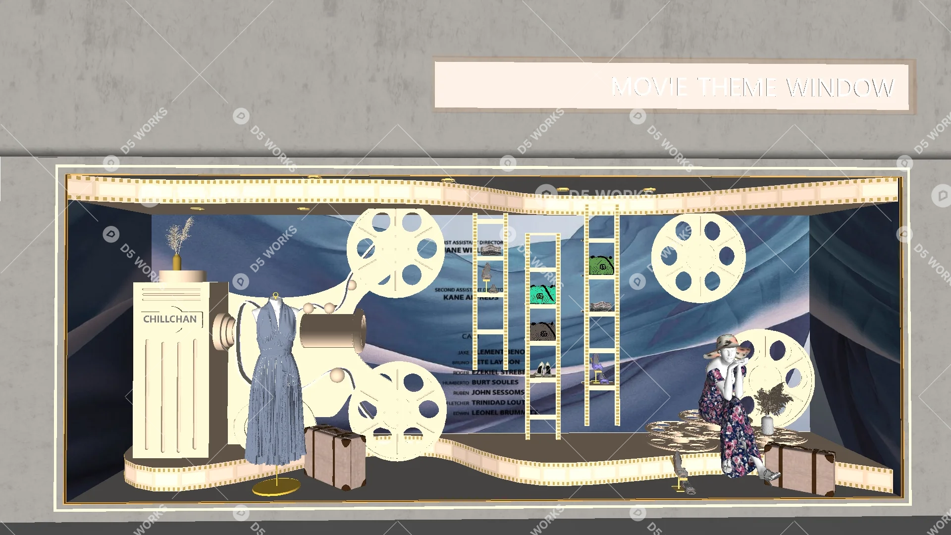 Modern Display Window
