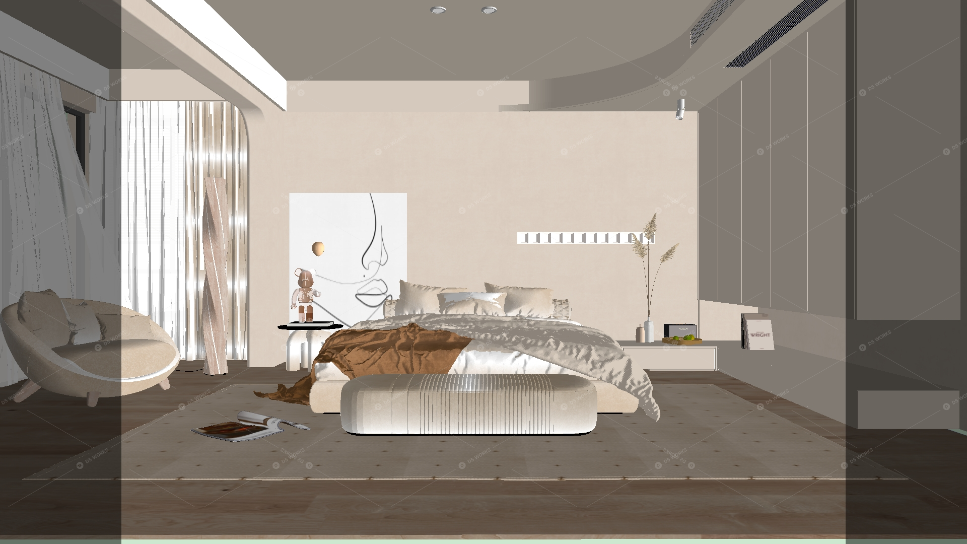 Bedrooms 3D Models 2