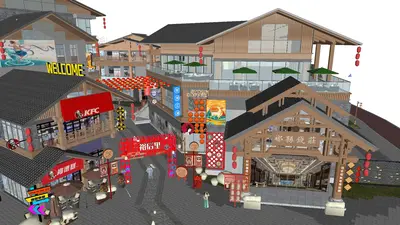 New Chinese Pedestrian Street