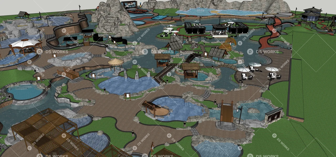 Landscape 3d model thumbnail 3