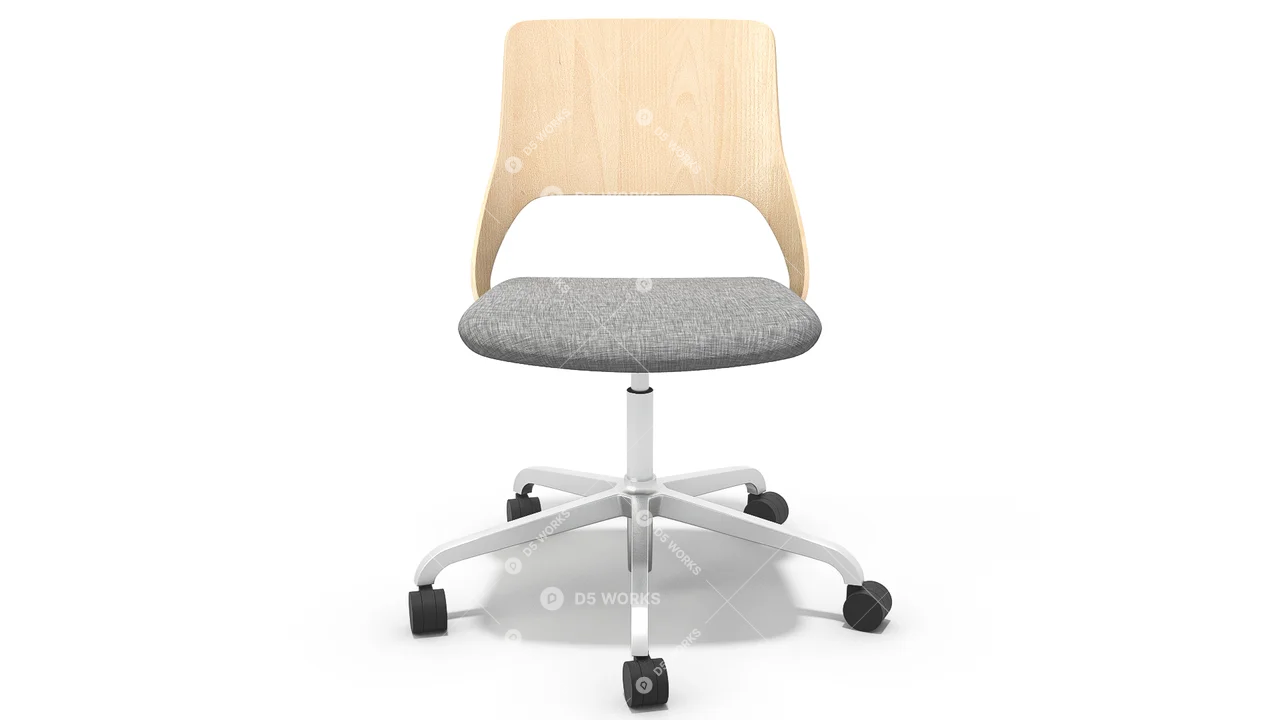 Modern Office Chair 3d model thumbnail 7