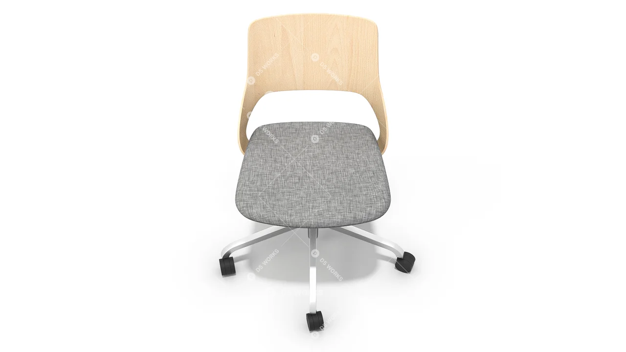 Modern Office Chair 3d model thumbnail 8