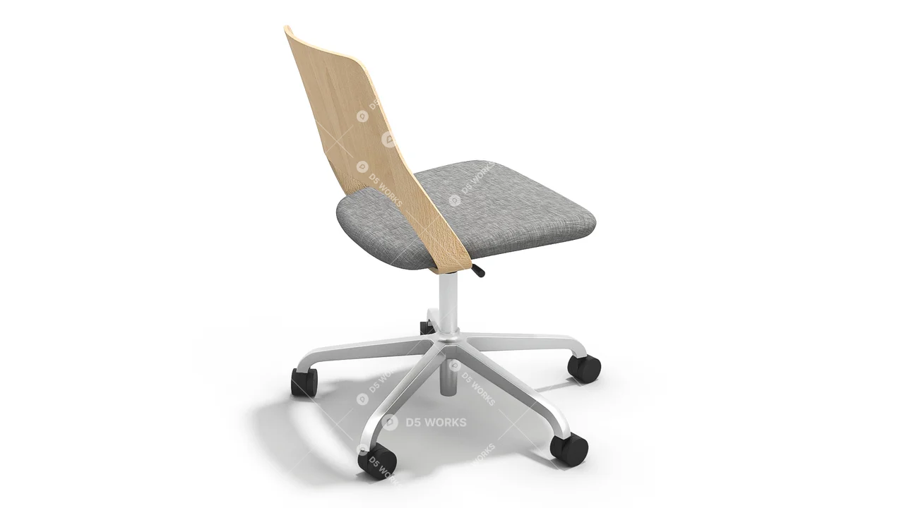 Modern Office Chair 3d model thumbnail 4