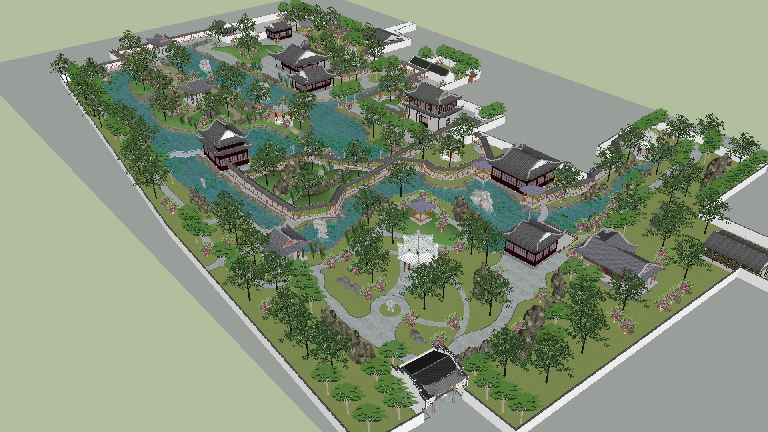 Chinese Courtyard Landscapes