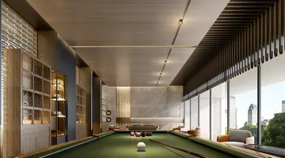 Modern Billiards Hall