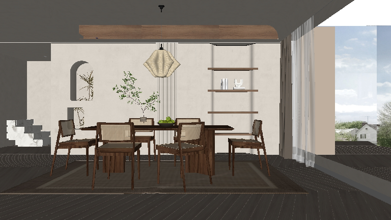 Modern Dining Room (Home)