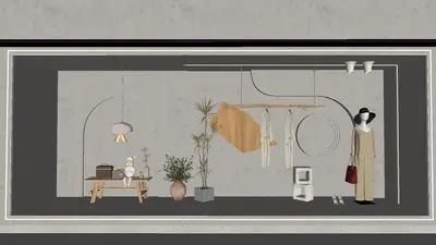 Wabi-Sabi Display Window