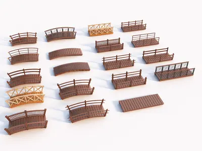 Chinese Landscape Bridge