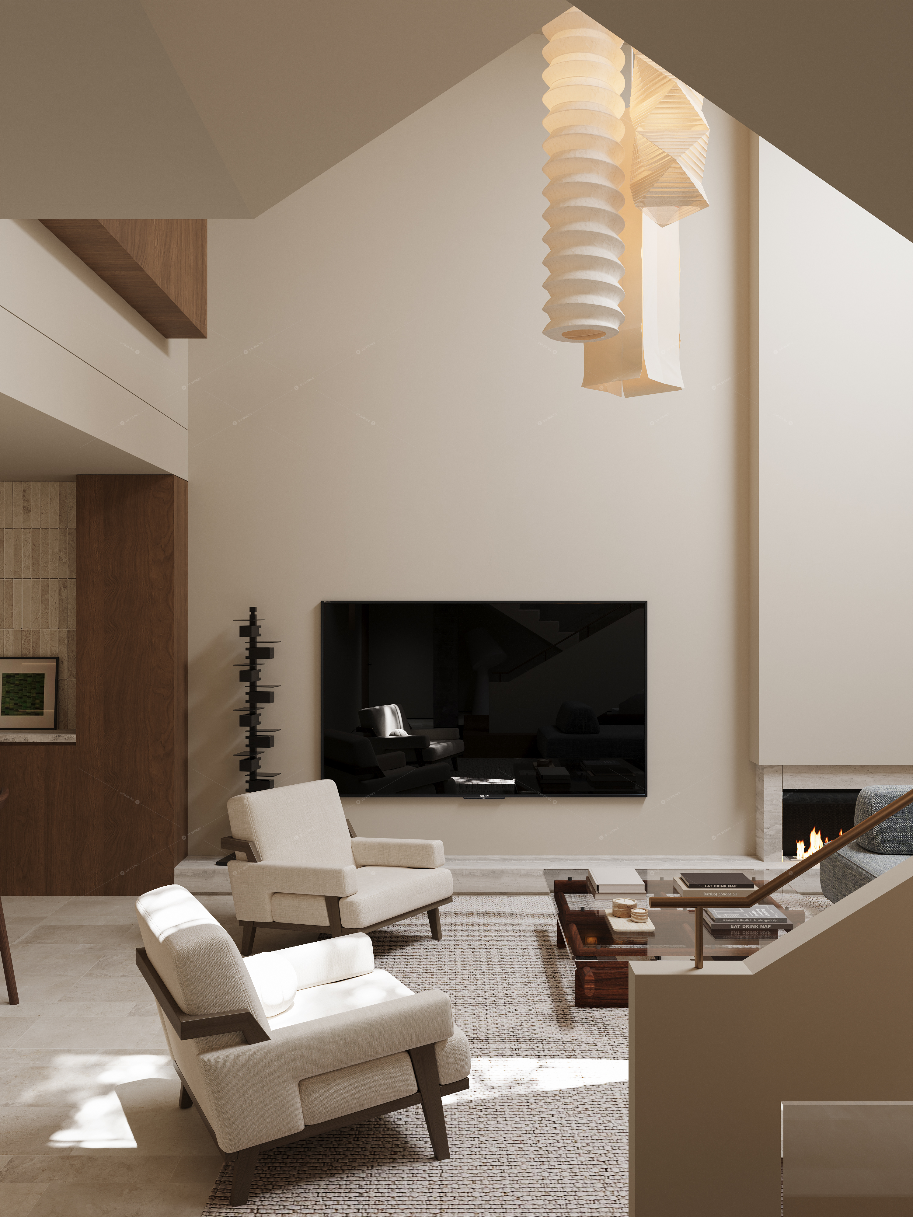 Living Rooms 3D Models 4