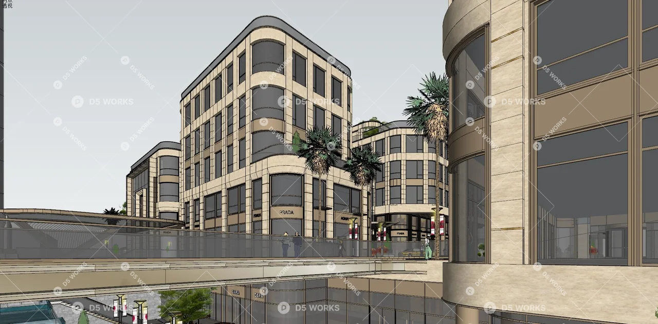 High-Rise Residence 3d model thumbnail 5