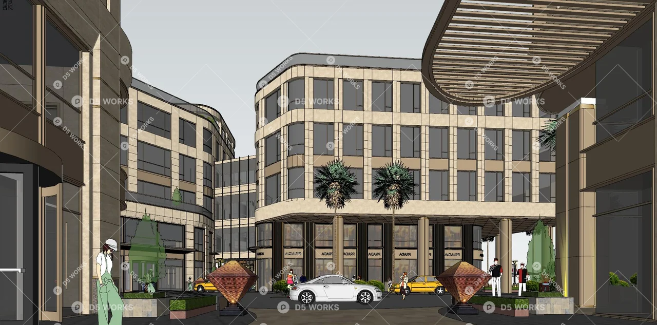 High-Rise Residence 3d model thumbnail 6