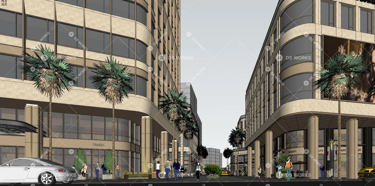 High-Rise Residence 3d model thumbnail 3