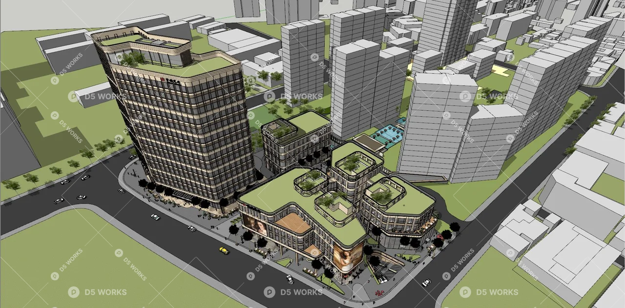 High-Rise Residence 3d model thumbnail 7