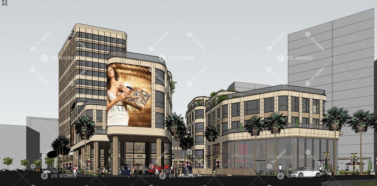 High-Rise Residence 3d model thumbnail 8