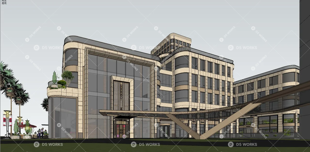 High-Rise Residence 3d model thumbnail 9