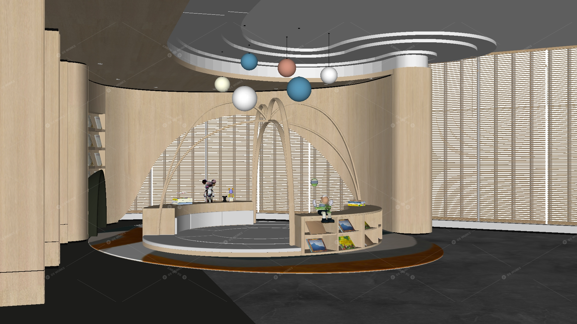 Entertainment Rooms 3D Models