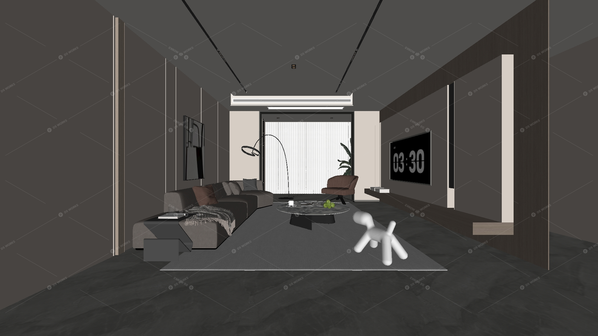 Living Rooms 3D Models